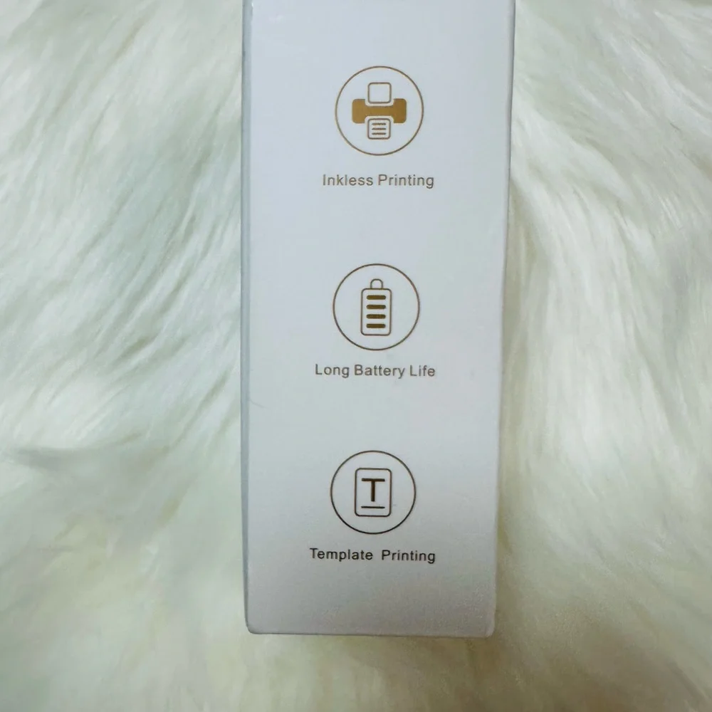 Portable Mini Printer - White - Picture 2 of 5